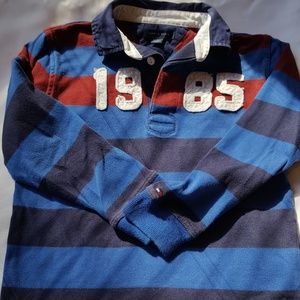 Tommy Hilfiger Boys Cotton Long Sleeve Rugby